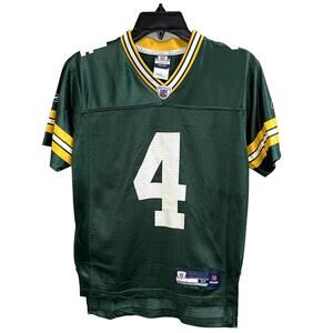 NFL Authentic Green Bay Packers Brett Favre 4 Jersey | Reebok | Retro | M 10-12